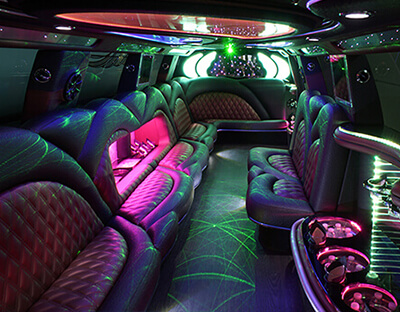 escalade with laser lights