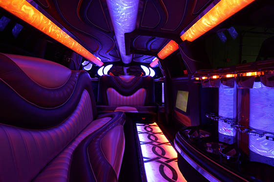 philly limo interior