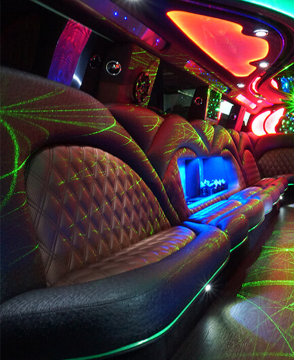 caddy limousine interior
