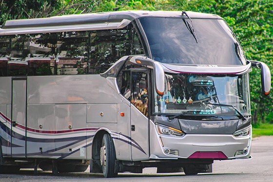 charter bus exterior