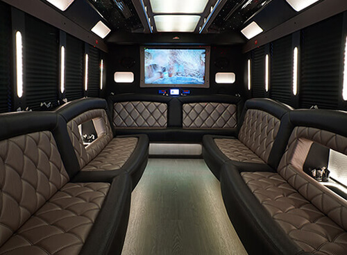 Philadelphia party bus rental for 28