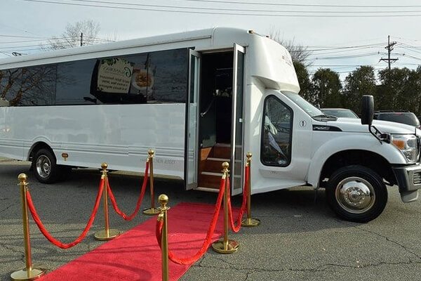Exterior of a Party Bus