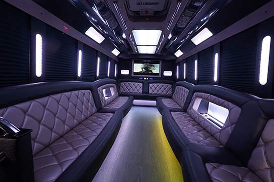 deluxe party bus Lancaster