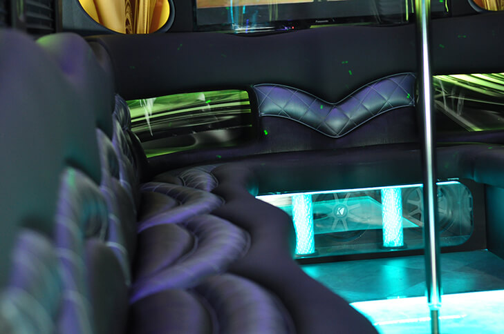bus for sale with dance pole