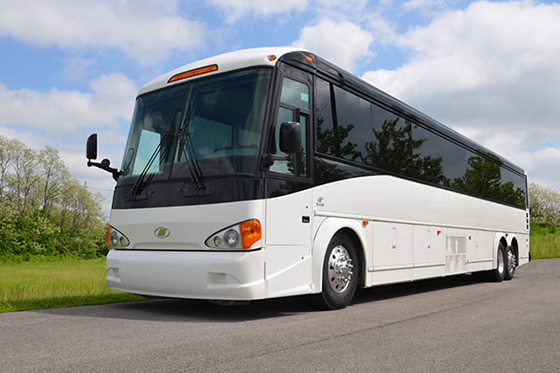 charter bus in the Philadelphia are